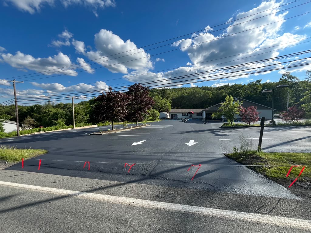CSI Asphalt completed paving job