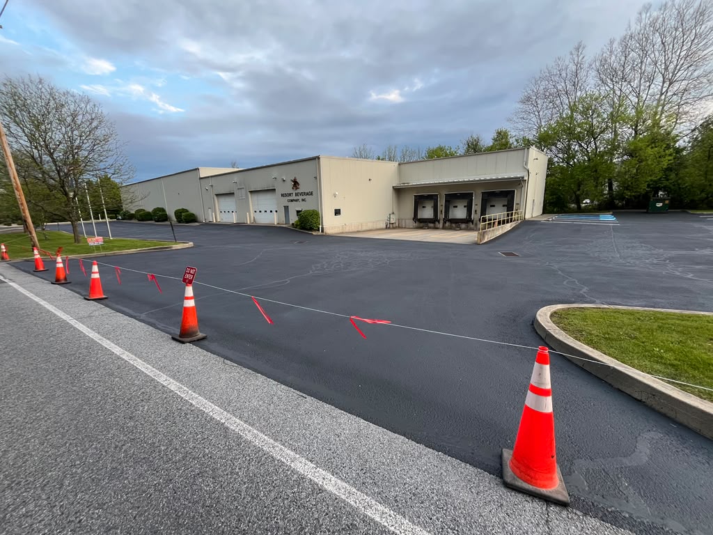 CSI Asphalt completed paving job